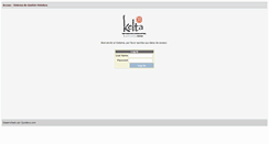 Desktop Screenshot of gestion.kelta.com.ar